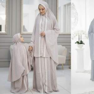 Mukena Dewasa & Anak Rayon Ayyumi 2 in 1 | Mukena Ayyumi Premium Rayon Valencia