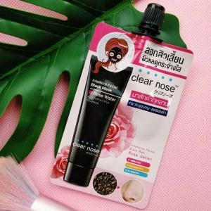 [READY STOCK] Clear Nose Intensive Facial Black Mask Rose Water (12ML)