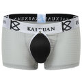 Quần Lót Boxer Nam Quần Lót Có Thể Tháo Rời Jockstraps Miếng Lót Polyester Dệt Kim Màu Trước Đóng Cửa Quần Lót Nam. 