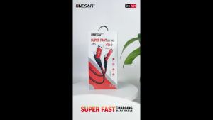 ONESAM DATA CABLE / KABEL DATA ONESAM OS-A01 45W SUPERFASTCHARGING 2IN2 180 ROTATION
