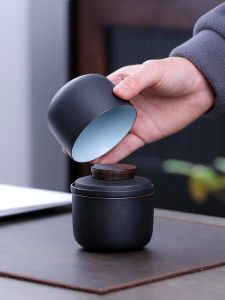 Bộ Trà Kung Fu Mini Di Động Dành Cho Xe Du Lịch Ngoài Trời Người Độc Thân Pha Trà Gốm Trà Cốc Phong Cách Cổ Điển Dụng Cụ Pha Trà Phong Cách Trung Hoa