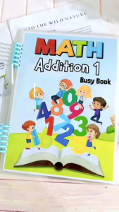 Math Busy Book – Addition Learning | Matematik数学 | Preschool Quiet Book | Early Learning Sticker Book
