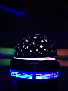 Đèn Ngủ Đầy Sao Máy Chiếu USB LED Hình Nấm Đèn Cho Phòng Chơi Game Rạp Hát Tại Nhà Trần Halloween Xoay Tự Động Trang Trí Đám Cưới