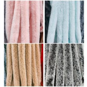 CONSIGN SIEGE63GE1 Cuff Plush Strip Faux Fur Ribbon Tape 1M Handmade Wool Tops Artificial Fur Stripe Decoration Stage Costume Fluffy Trim