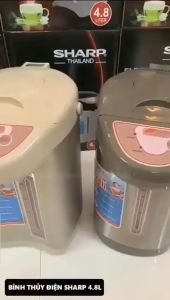 Bình Thủy Điện Bình Nước Nóng SHARP 4.8L Hàng Chính Hãng Bảo Hành 12 Tháng