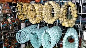 Vòng tay chuỗi đá mã não xanh dương
