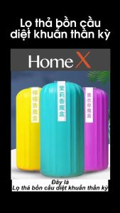 Lọ thả bồn cầu lọ tẩy bồn cầu diệt khuẩn khử mùi cao cấp mùi hương nhẹ nhàng tự nhiên HomeX