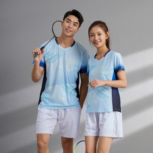 Phụ Nữ Trọng Lượng Nhẹ Áo chơi tennis Cầu Lông T Áo Sơ Mi Bóng Bàn Áo quần áo tập thể dục Khô Phù Hợp Với Phù Hợp Với Bóng Chuyền Quần Áo Thể Thao Kit