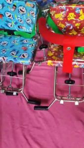 Ghế ngồi xe máy winner / winner X yên nệm có tựa gác chân dây đai và vòng inox an toàn cho bé