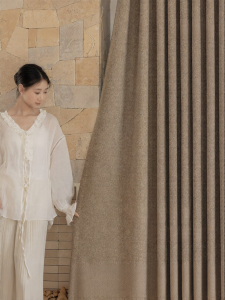 JINCHAN | Rèm Linen Chống Vi Khuẩn Chặn Ánh Sáng Cao