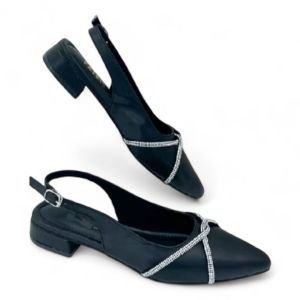 MS Mules Wanita Sepatu Sandal Wanita Heels 3cm