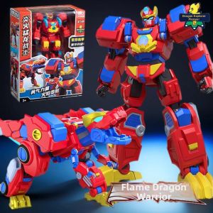 Wangao | Rescue Expedition Flame Dragon Warrior Deformable Robot