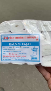 Băng Gạc 5cm x 5m Trường Mạnh – Hạn Sử Dụng 36 Tháng 20 cuộn / 1 gói