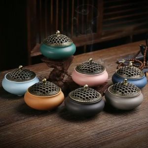 8cm Carved Lid Incense Burner Cover Copper Incense Stick Holder Cover Sandalwood Censer Home Fragrance 雕花香炉盖 香炉盖子 香插 香薰 沉香 檀香炉 家居熏香