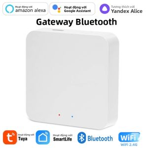 Tuya ZigBee Đa Chế Độ Cổng Hub Nhà Thông Minh WiFi Cầu Bluetooth Lưới Điều Khiển Từ Xa Hoạt Động Với Alexa Google Trợ Lý