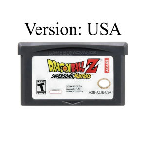 Bandai | Dragon Ball Series GBA Game Cartridge Advanced Adventure Supersonic Warriors Buus Fury for GBA 32 Bit Video Game Console Card
