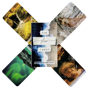 The Flow Tarot Cards of Water Element A 78 Deck Oracle English Visions Divination Edition Board Playing Games