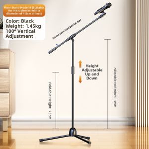 Haomuren | Vibration-Resistant Microphone Stand For Live Streaming Singing Stage Conference
