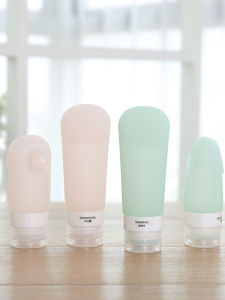 กระเป๋าใส่เครื่องสำอางแบบพกพาสำหรับเดินทาง ถุงแยกสำหรับน้ำหอม น้ำยาล้างผม น้ำยาอาบน้ำ ครีมบำรุงมือ ขนาดเล็ก ใส่ในถุง