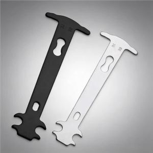 Bike Chain Wear Indicator Tool Bicycle Chain Checker Gauge Measurement Tool for MTB Road Folding Bike Repair Maintenance