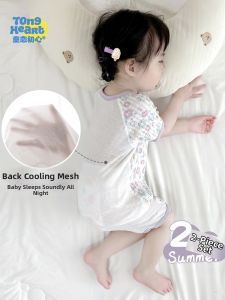 TONGLIANCHUXIN | Breathable Air-Conditioned Summer Sleeve Short Baby Onesie