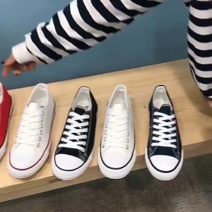 รองเท้าผ้าใบนักเรียนลำลอง สี 35-44 รองเท้า รองเท้าผ้าใบ รองเท้าผ้าใบผู้หญิง รองเท้าผ้าใบชาย