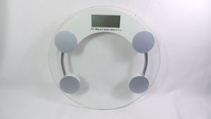 Cân sức khỏe điện tử kính cường lực tròn 180kg tiện ích cho mọi nhà