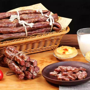 Harbin Red Sausage Dried Cured Sausage Rich Aroma Instant Ready to Eat Specialty Product Independent Packaging Northeast Specialty