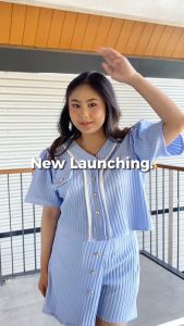 Yoenik Apparel Sooyun Set Knit Tops Rok Celana - One Set Korean Style - Rok Celana Pendek - Setelan Wanita Lengan Pendek Hornet