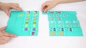 COD Matching game เกมจับคู่ความจํา รูปการ์ตูนสัตว์ เกมจับคู่โดมิโน่ไม้ เกมจับคู่กระดาน