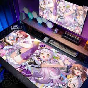 Anime Rabbit Girl Usada Pekora Mousepad Keyboard Gaming Speed Accessories Hololive XXL Gamer E-Sport Computer Non-slip Table Mat