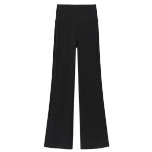 High Waist Yoga Pants Womens Spring Autumn Thin Bell Bottom Pencil Pants Slimming Leggings Tummy Control Butt Lifting