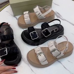 Sanzeil Thalia - Sandal Sepatu Wanita Sol Tebal Import 1531