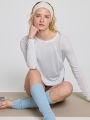 Breathable Quick-Dry Loose Tencel Yoga Top. 