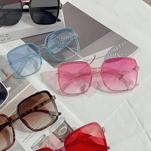 Square Sunglasses Fashion Sunglasses Ladies Anti UV Retro Sunglasses