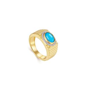 WYK | Elegant and Exclusive Turquoise Diamond Ring