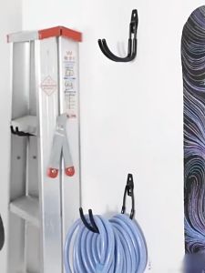 Heavy Duty Metal Hook Multi-Functional Garage Hook Anti-Slip Bicycle Hanger Hooks