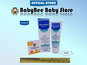 MUSTELA Stelatopia Emollient Face Cream for Extremely Dry Skin (40ML / 1.35fl.oz)