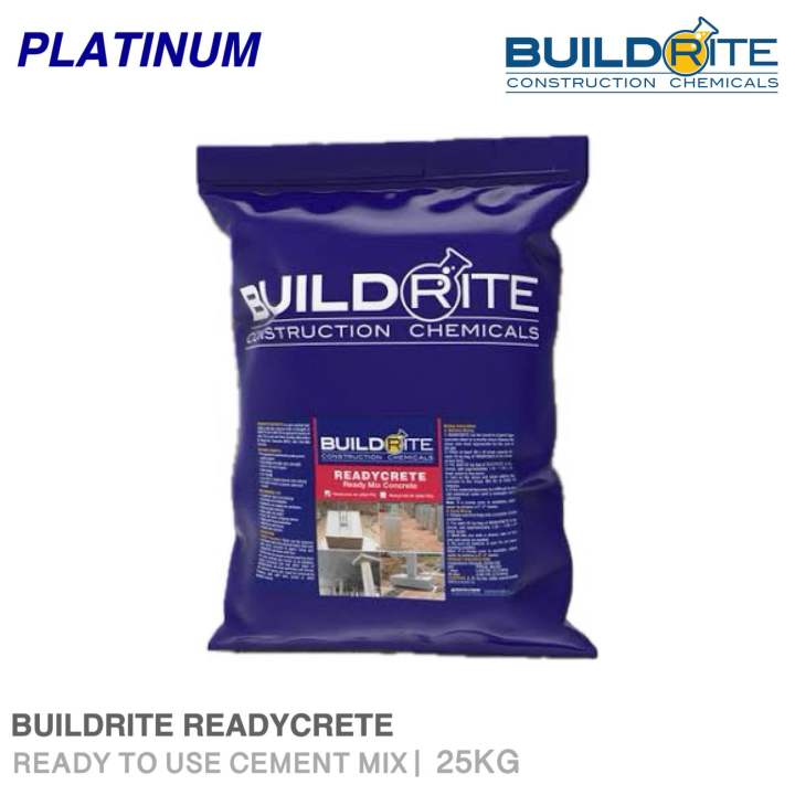 25KG | Buildrite Readycrete 6000psi Ready To Use Cement Mix | Sold Per ...