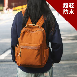 กระเป๋าเป้สะพายหลังสำหรับเดินป่าและท่องเที่ยวแบบน้ำหนักเบาสำหรับผู้หญิง กระเป๋าสะพายไหล่แบบเดี่ยว วัสดุโพลีเอสเตอร์ ซิปปิด