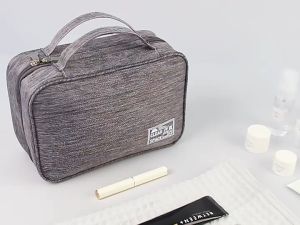 Travel Toiletry Bag Hanging Wet and Dry Separation Storage Cosmetic Bag Large Capacity Cationic Make Up Bag