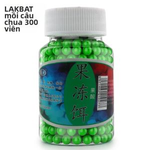 300PCS Mồi Câu Dạng Thạch Mùi Cá Mồi Mềm Thức Ăn Thủy Sinh Chất Dẫn Dụ Cá Chép Hương Vị Hấp Dẫn Móc Câu Dạng Viên Trứng Câu Cá
