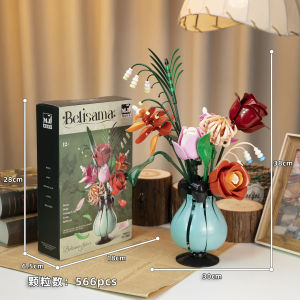 Đồ Chơi Lắp Ráp Hình Hoa Cúc Bướm Sáng Tạo Quà Tặng Cho Bé Gái Bó Hoa Cúc Bướm Đồ Trang Trí Nhà Đồ Chơi Lắp Ráp Bằng Nhựa