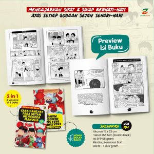 Komik Cara Dahsyat Setan Menggoda Manusia (2 in 1/bolak balik)