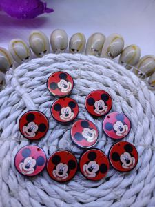 manik manik akrilik Mickey & Minnie ( free box)
