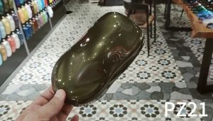 AIKKA PZ21 Mossy Meadow | Supreme Pearlized Series | Automotive Color 2K Car Paint Motor Aerosol Cat Bancuh Kereta DIY