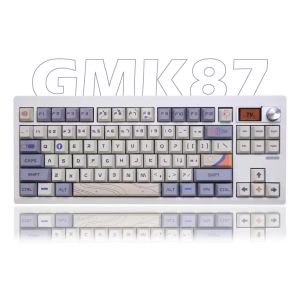Original GMK87 Mechanical Keyboard Kit hot swappable Gaming Keyboard With Knob&screen Computer Keyboard Bluetooth-Compatible/2.4Ghz/ Type-C Support for VIA