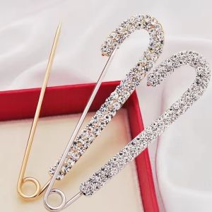 Trâm Cài Áo Pha Lê Zircon Màu Vàng Thời Trang Đính Đá Giả Kim Cương Khóa Kim Loại An Toàn Dành Cho Khăn Choàng Khăn Quàng Cổ Quần Jean - Sang Trọng Thanh Lịch Dành Cho Phụ Nữ Phụ Kiện Dự Tiệc