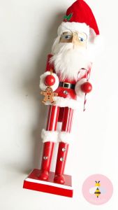 Dekorasi Natal Nutcracker Santa 38cm 70480400