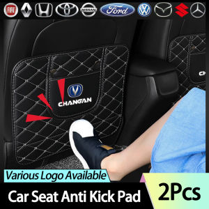 SCH Kia Car Seat Back Cover Anti Kick Pad Protector Waterproof Easy Clean Mat with Storage Pocket For Kia Rio 3 K2 Ceed Cerato K3 Sportage 4 Picanto K5 Optima Sorento Forte Stinger